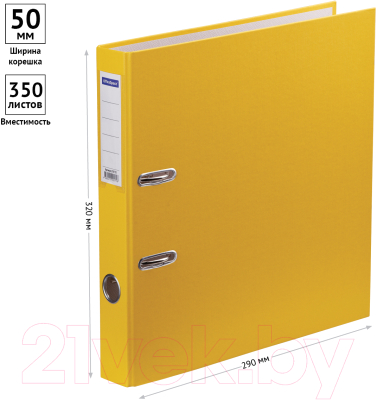 Папка-регистратор OfficeSpace 270112 (желтый)