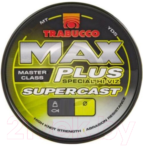 Леска монофильная Trabucco Max Plus Supercast 0.22мм 300м / 057-14-220