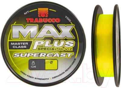 Леска монофильная Trabucco Max Plus Supercast 0.28мм 300м / 057-14-280