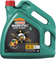 Моторное масло Castrol Magnatec 5W30 Stop-Start A5 (4л) - 