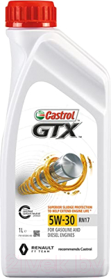 Моторное масло Castrol GTX RN17 5W30 (1л)