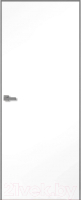 Дверь межкомнатная Graddoor Invisible 40 Black 70x200 левая (с выпрямителями, кромка с 4х сторон) - 