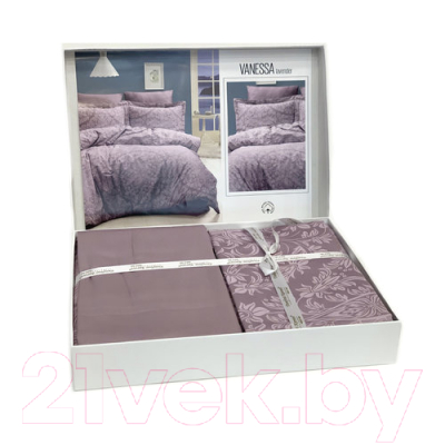 Комплект постельного белья Karven Сатин 1.5 / N020 Vanessa Lavender