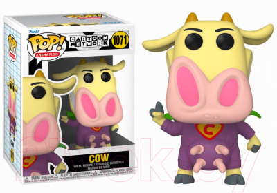Фигурка коллекционная Funko POP! Animation. Cow & Chicken – Superhero Cow / 57791