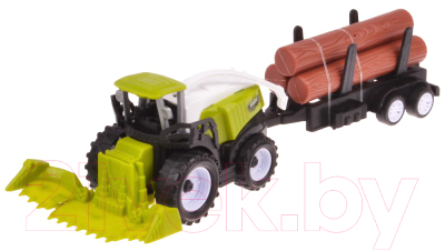 Изображение товара Набор игрушечной техники Huada С прицепом / 2171608-6695-50