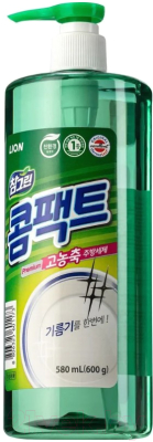 Средство для мытья посуды Lion Chamgreen Зеленый чай (580мл)