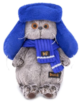 

Мягкая игрушка Budi Basa, Басик в меховой шапке / Ks30-096