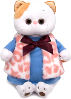 

Мягкая игрушка Budi Basa, Кошечка Ли-Ли в меховом жилете / LK24-115