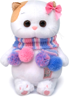 

Мягкая игрушка Budi Basa, Кошечка Ли-Ли Baby в полосатом шарфике / LB-060