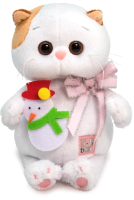 

Мягкая игрушка, Кошечка Ли-Ли Baby с игрушкой Снеговик / LB-061