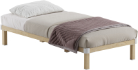 Односпальная кровать Домаклево Канапе 2 80x200 (береза/натуральный) - 