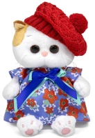 

Мягкая игрушка Budi Basa, Кошечка Ли-Ли Baby в платье и ажурном берете / LB-068