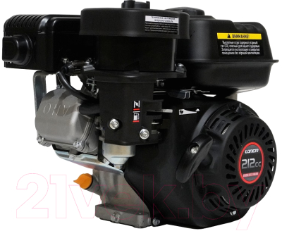 Двигатель бензиновый Loncin G210FA (A Type) D20