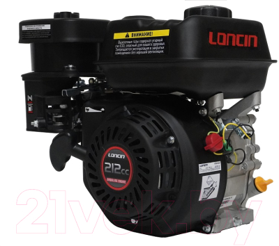 Двигатель бензиновый Loncin G210FA (A Type) D20