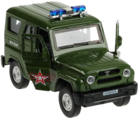 Автомобиль игрушечный Технопарк Uaz Hunter Армия / HUNTER-12SLARR-GN - 