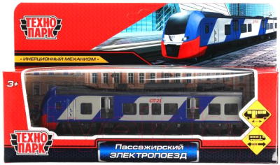 Поезд игрушечный Технопарк Пассажирский электропоезд / ELTRAIN-17-BUSR