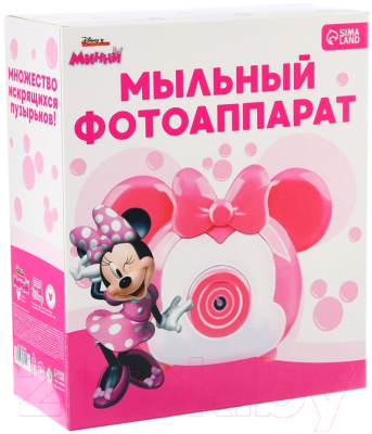 Набор мыльных пузырей Disney Фотоаппарат Микки Маус / 7603410
