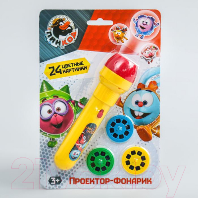 Игрушка детская Смешарики Проектор-фонарик. Любимые герои SL-01337 / 3279016