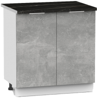 Шкаф-стол кухонный Интермебель Микс Топ ШСР 850-3-800 (бетон/тунис) - 