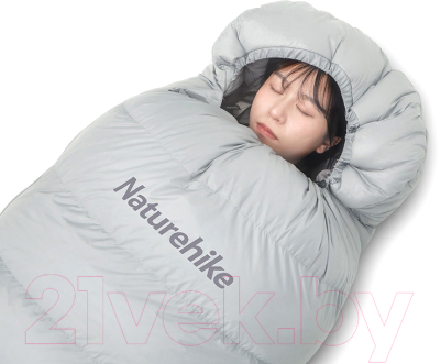 Спальный мешок Naturehike RM40 NH22YD003 / 6927595707159 (M, светло-серый)