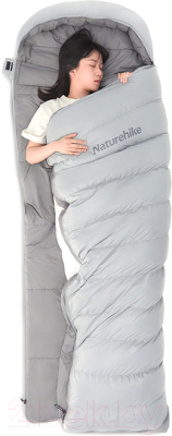 Спальный мешок Naturehike RM40 NH22YD003 / 6927595707173 (L, светло-серый)