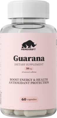 Пищевая добавка Prime Kraft Guarana (60капсул)