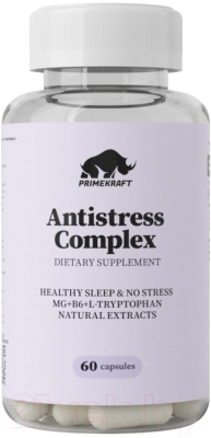Комплексная пищевая добавка Prime Kraft Antistress Complex (60капсул)
