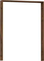 Паспарту для шкафа Мебельград Глазго с раздвижными дверями 2-х дверный 190x24x235 (таксония) - 