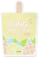 

Маска для лица тканевая A'Pieu, Icing Sweet Bar Sheet Mask Pineapple