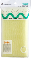 Мочалка для тела Sungbo Cleamy Clean&Beauty Wave Shower Towel (28x95) - 