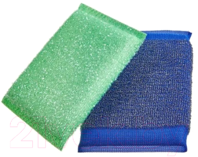 Набор губок для мытья посуды Sungbo Cleamy Mate Scrubber (2шт)