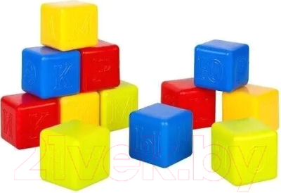 Развивающий игровой набор Росигрушка Кубики Азбука / 9376