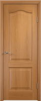 Дверь межкомнатная Тип-С Классика ДГ 60x200 П (миланский орех) - 
