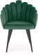 Миниатюра изображения товара Стул Halmar K410 (темно-зеленый/черный)