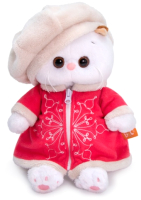 

Мягкая игрушка Budi Basa, Кошечка Ли-Ли Baby в костюме со снежинкой / LB-040