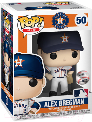 Фигурка коллекционная Funko POP! MLB. Astros – Alex Bregman / 48854