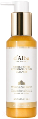 Гидрофильное масло d'Alba White Truffle Return Oil Cream Cleanser (150мл)