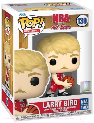 Фигурка коллекционная Funko POP! NBA. Legends – LarryBird Red All Star Uni 1983 / 59372