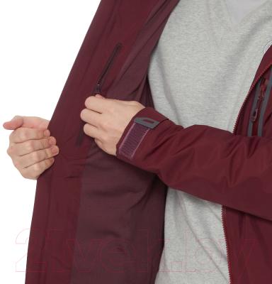 Куртка FHM Pharos 2042 (4XL, бордовый)