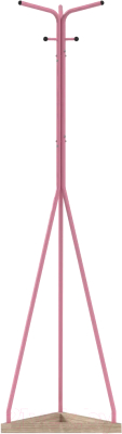 Вешалка для одежды Мебелик Галилео 213 (розовый/шимо)
