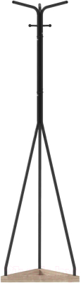 Вешалка для одежды Мебелик Галилео 213 (черный/шимо)