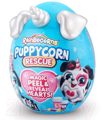 Игрушка-сюрприз Zuru Rainbocorns Сюрприз в яйце Puppycorn Rescue / 9261