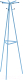 Вешалка для одежды Мебелик Галилео 217 (голубой) - 