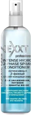 Спрей для волос Nexxt Professional Интенсивный двухфазный Для увлажнения питания и защиты (250мл)