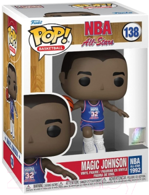 Фигурка коллекционная Funko POP! NBA. Legends – Magic Johnson Blue All Star Uni 1991 / 59373