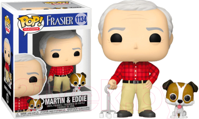 Фигурка коллекционная Funko POP! TV. Bobble Frasier Martin w/Eddie / F41049