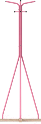 Вешалка для одежды Мебелик Галилео 218 (розовый/шимо)