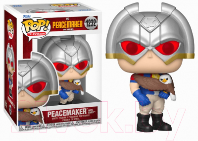 Фигурка коллекционная Funko POP! Peacemaker The series. Peacemaker With Eagly / 64181