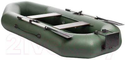 Надувная лодка Тонар Шкипер А260НТ (зеленый)