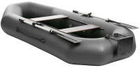 Надувная лодка Тонар Шкипер А280НТ (серый) - 